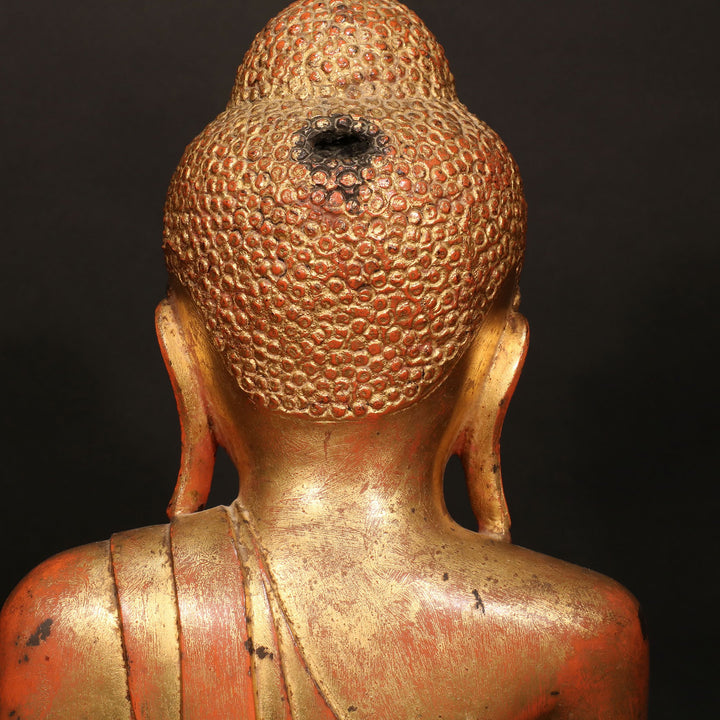 Gilded Bronze Burmese Buddha - 19thC | Indigo Oriental Antiques