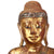 Gilded Teak Burmese Standing Buddha  from Mandalay - Early 20thC - 56 x 18 x 124 cm (WxDxH cms) - M400