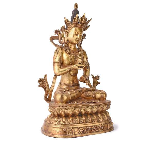 Gilt Bronze Statue of The Bodhisattva Vajrasattva