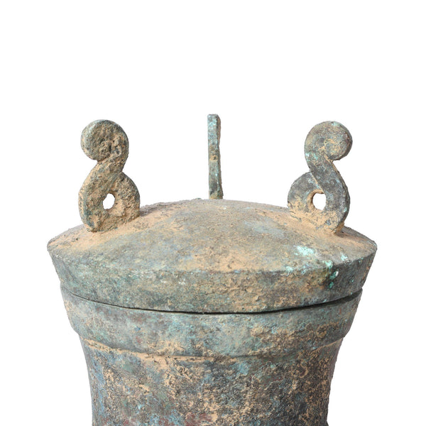 Reproduction Bronze Wine Jar - Han Dynasty Style
