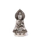 Silver Plated Seated Guanyin Statue
