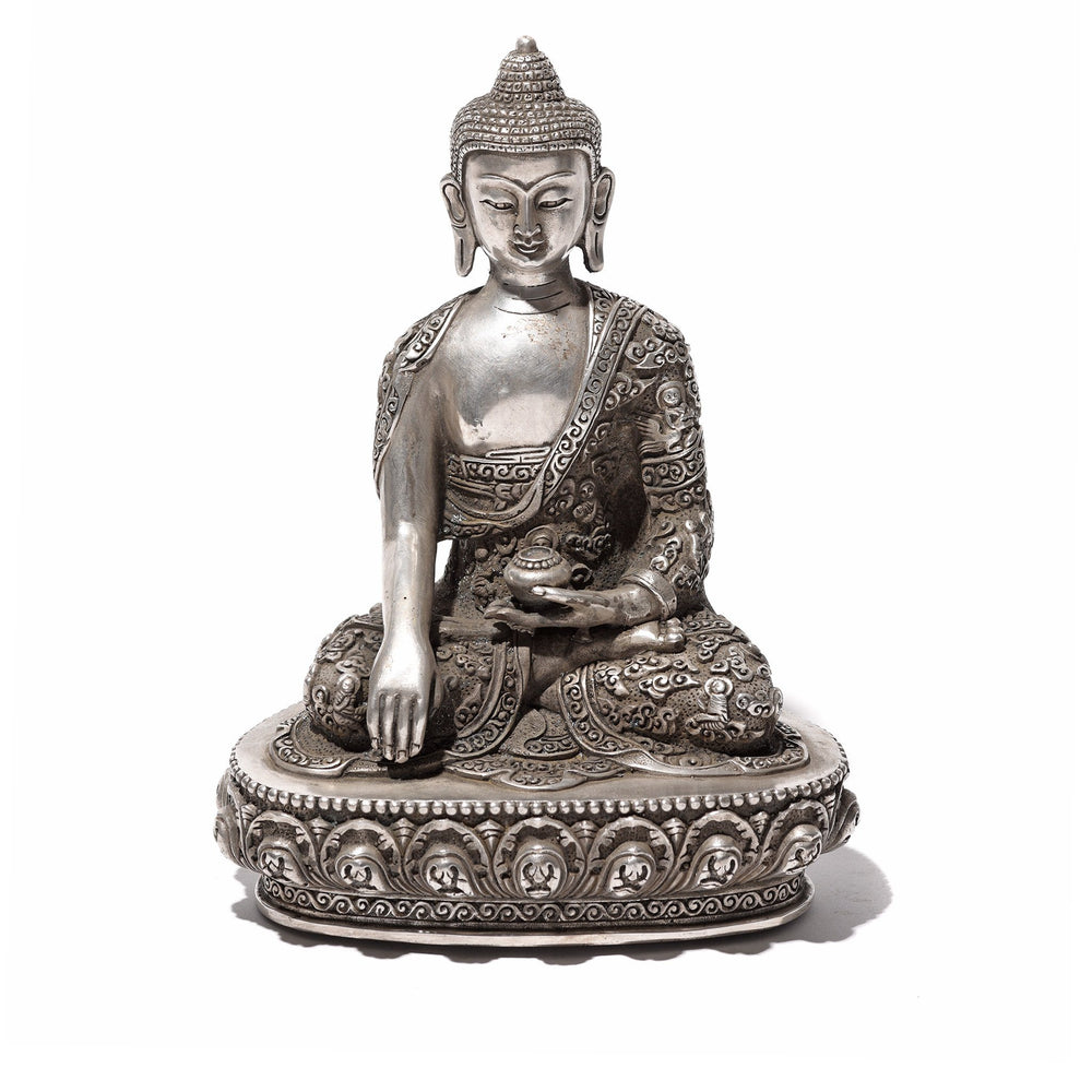 Sitting Buddha Statue - Bhumisparsha Mudra | Indigo Antiques
