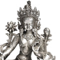 Silver Plated Tara Statue