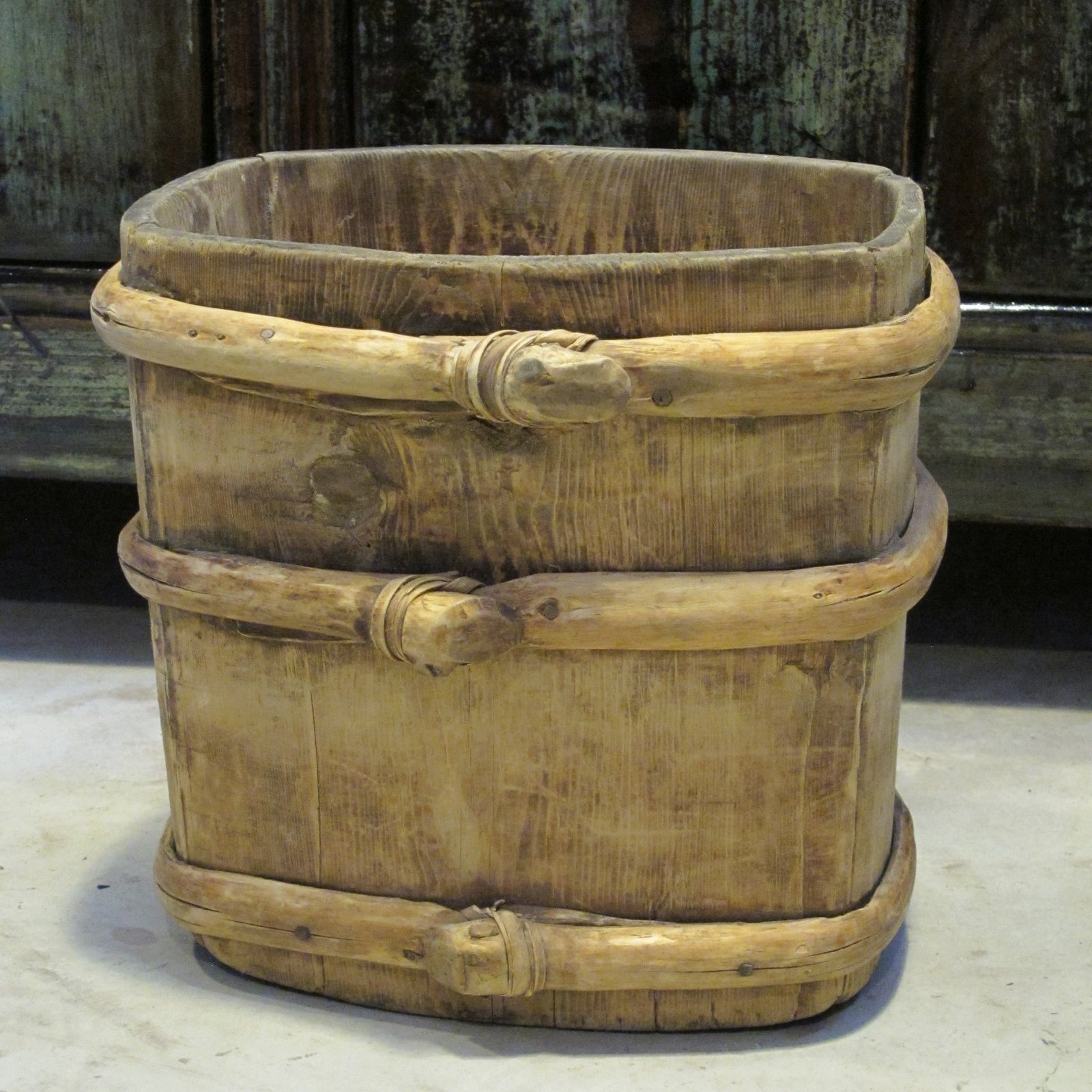 Tibetan Butter Pot - Willow & Pine | Indigo Oriental Antiques