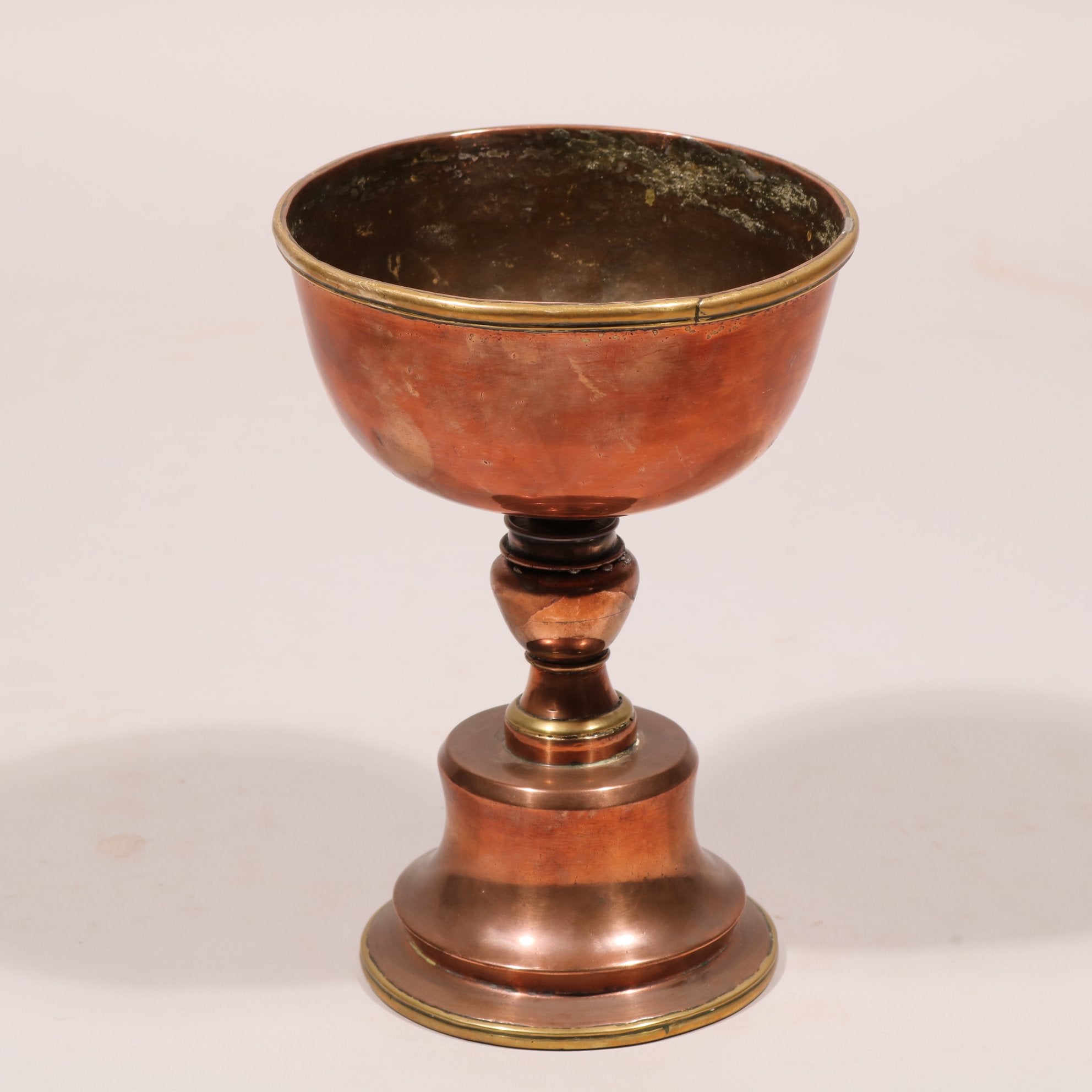 Tibetan Copper and Brass Chalice | Indigo Oriental Antiques