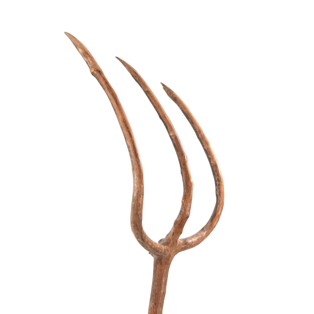Forks Detail From Vintage Farmers Willow Pitchfork - Ca 1940 | Indigo Antiques