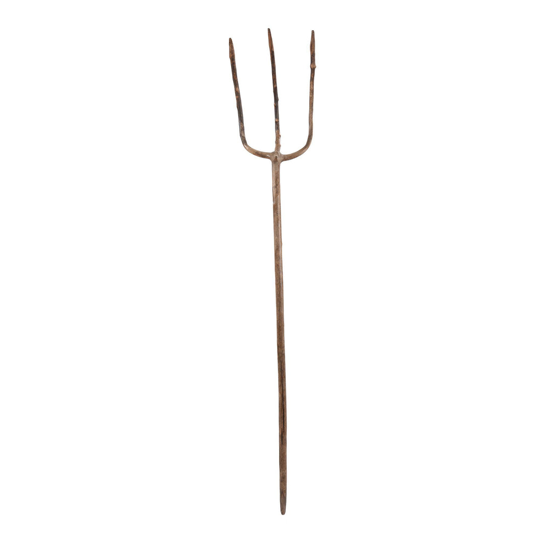 Vintage Chinese Farmers Willow Pitchfork - Ca 1940