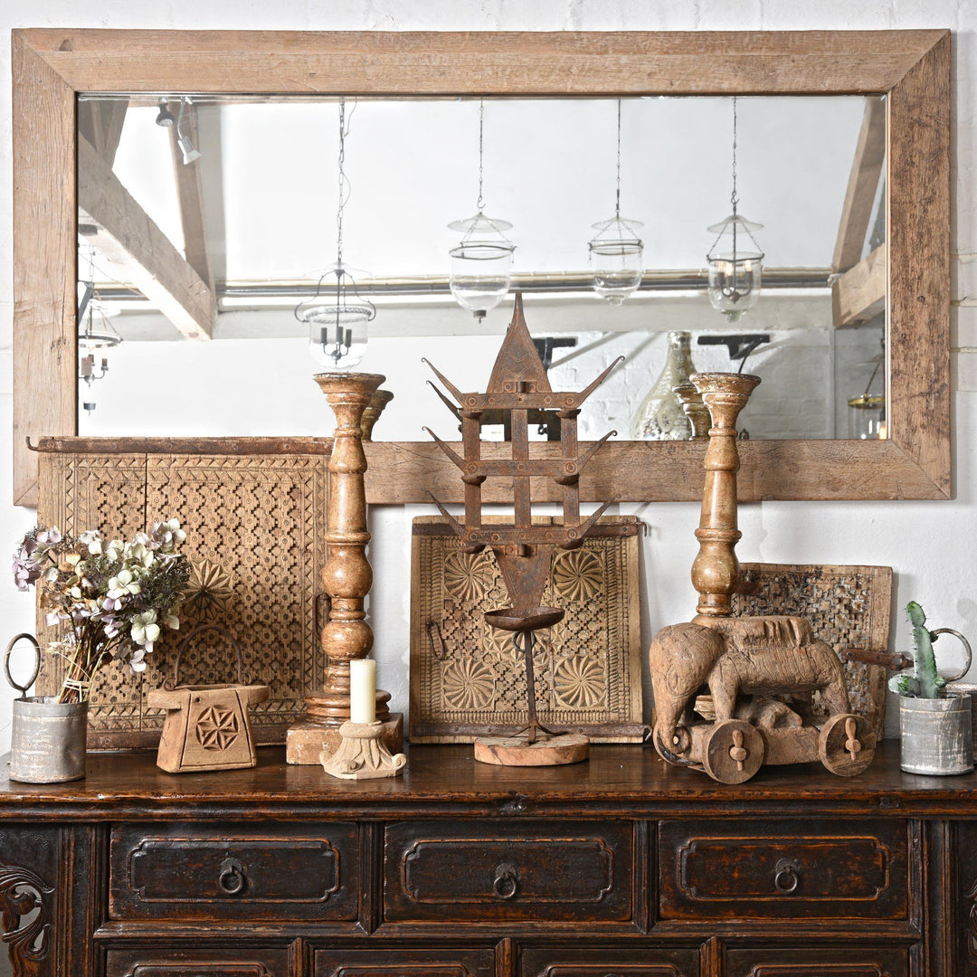 Bleached Decorative Tribal Indian Art | Indigo Antiques