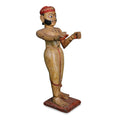 Beautifully Painted Jain Figure From Bikaner - 19thC