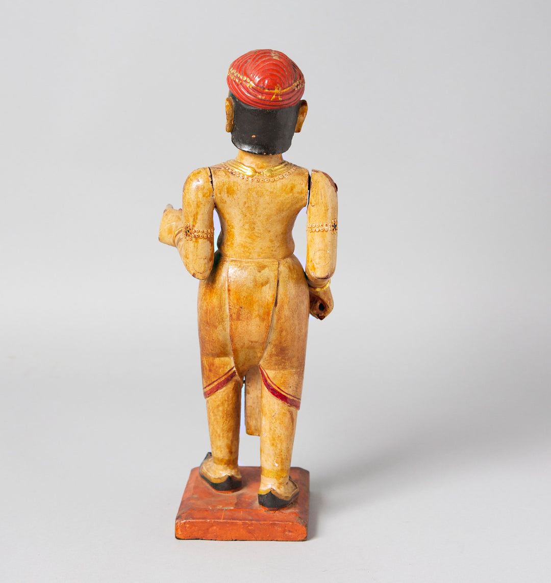 Beautifully Painted Figure Of Maharajah - Late 19thC | Indigo Oriental Antiques