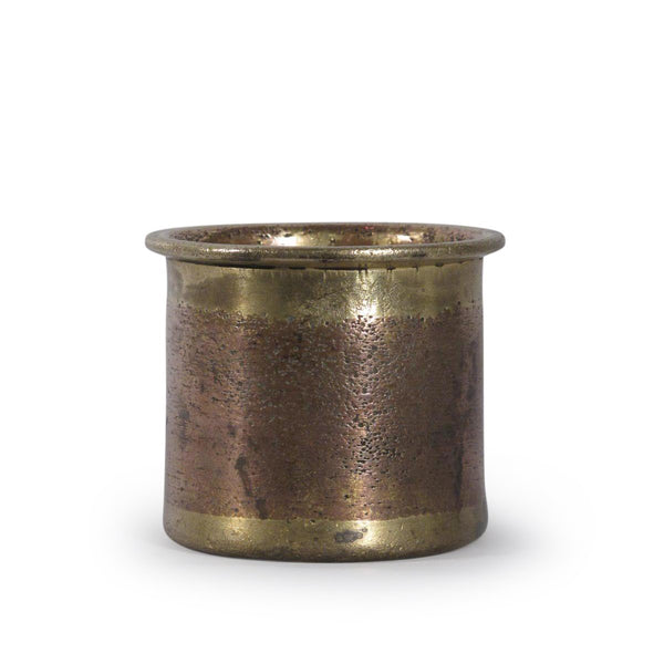 Brass And Copper Panch Patra (Holy Water Vessel) - 19thC