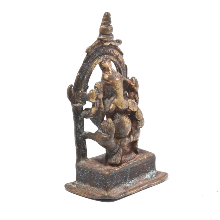Indian Bronze Ganesh Votive Figurine - Hindu | Indigo Antiques