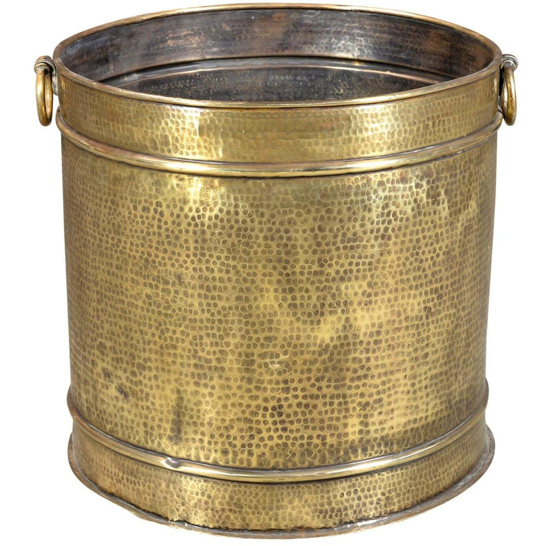 Brass Rice Bin From Rajasthan - Circa 1920 | Indigo Oriental Antiques