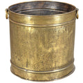 Brass Rice Bin From Rajasthan - Circa 1920