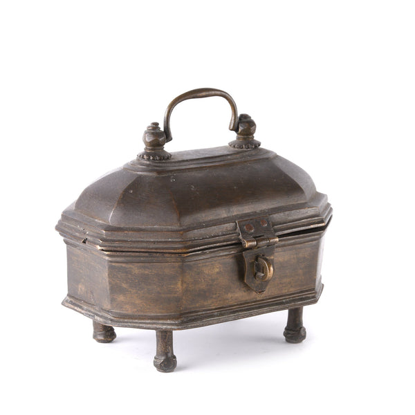 Bronze Betelnut Box - Circa 19thC