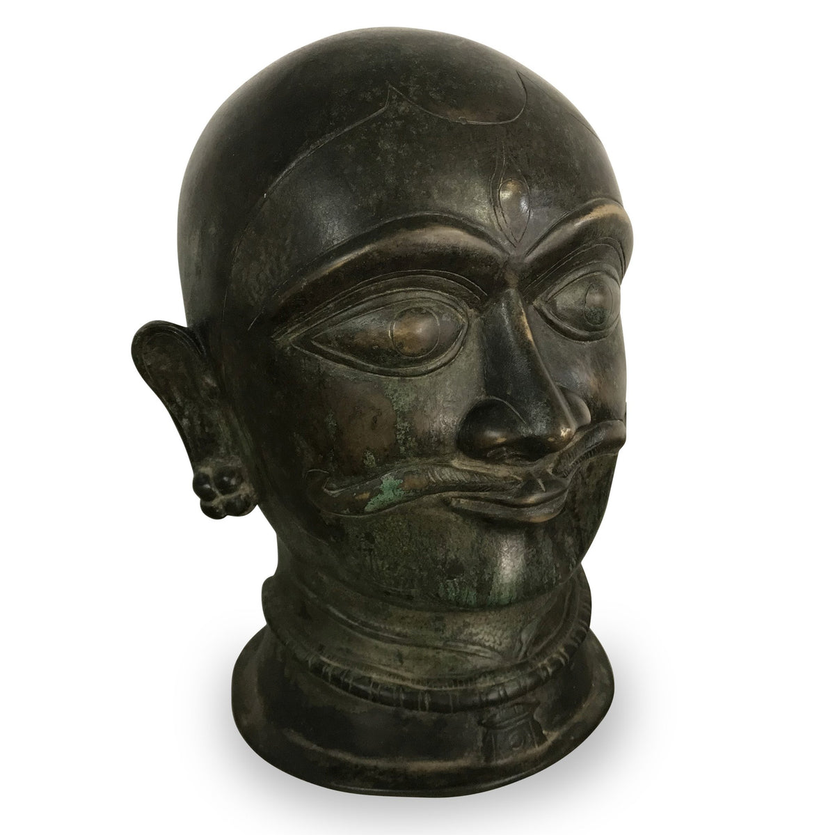 Bronze Mukhalinga From Andra Pradesh - 19thC | Indigo Oriental Antiques