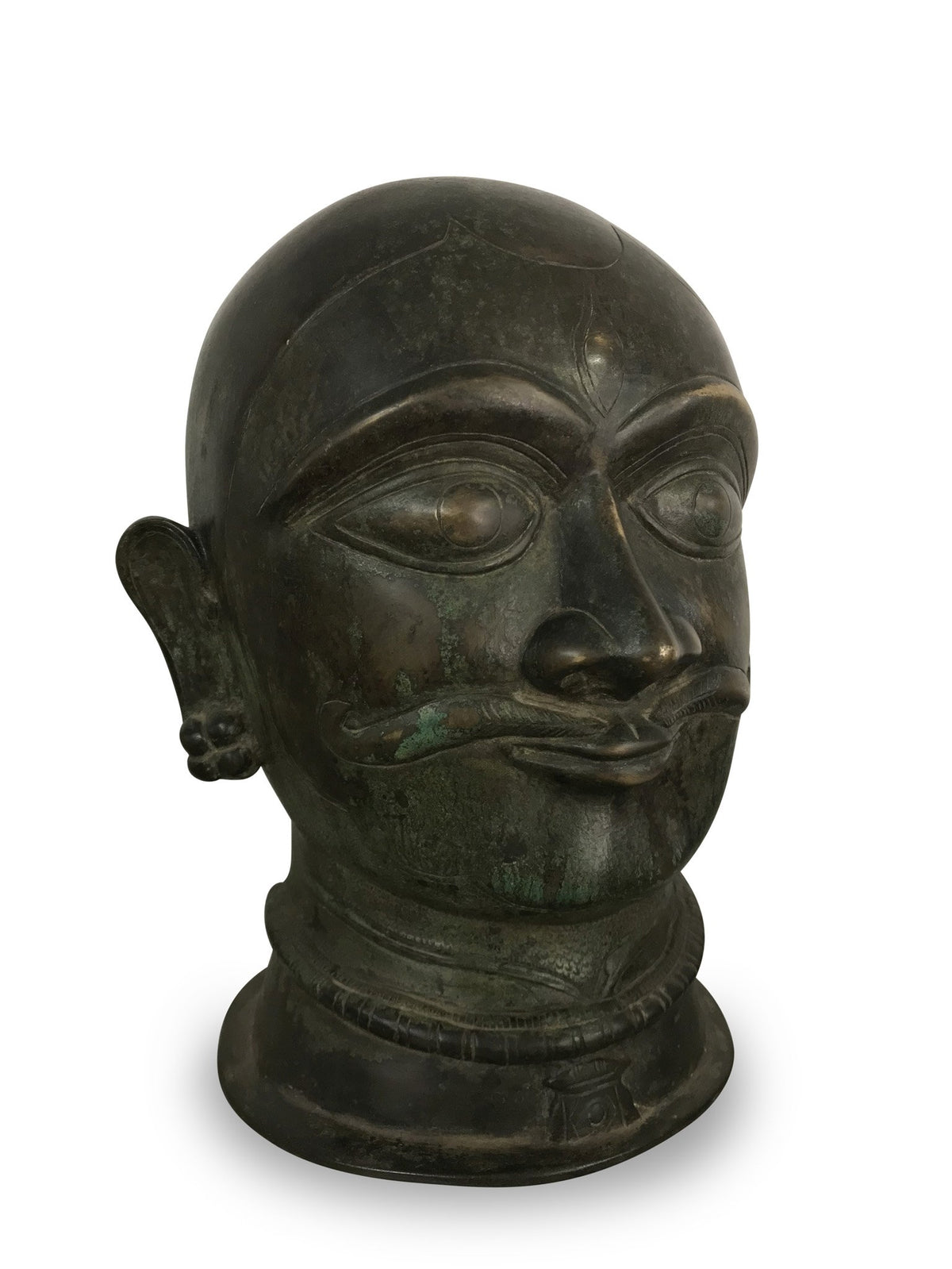 Bronze Mukhalinga From Andra Pradesh - 19thC | Indigo Oriental Antiques