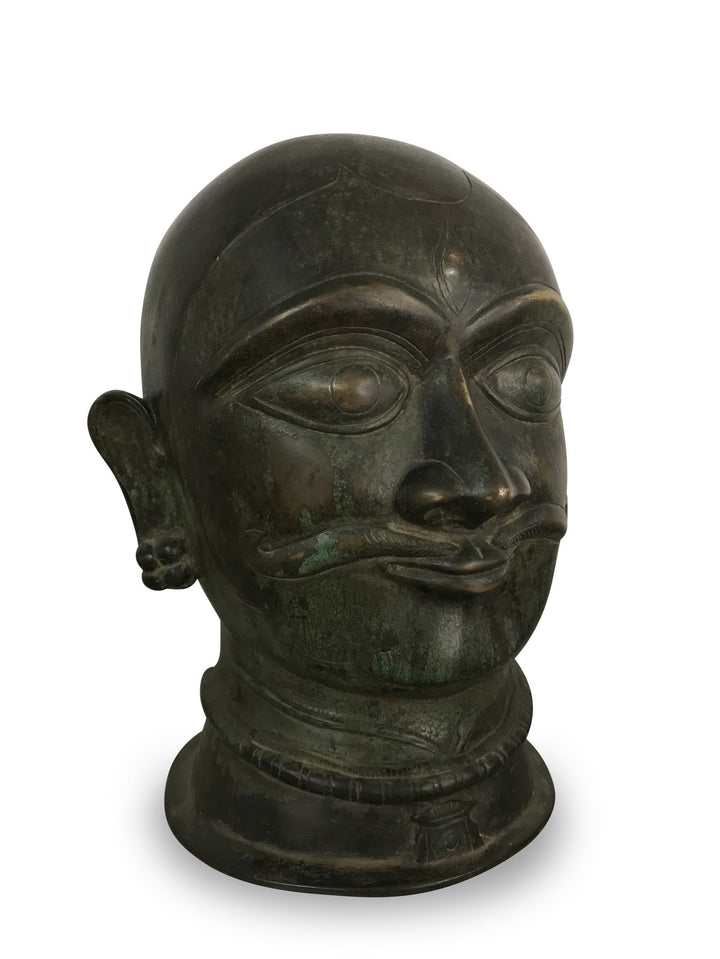 Bronze Mukhalinga From Andra Pradesh - 19thC | Indigo Oriental Antiques