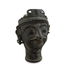 Bronze Mukhalinga (Shiva Ji Head) - Late 18thC Bronze Mukhalinga (Shiva Ji Head) - Late 18thC