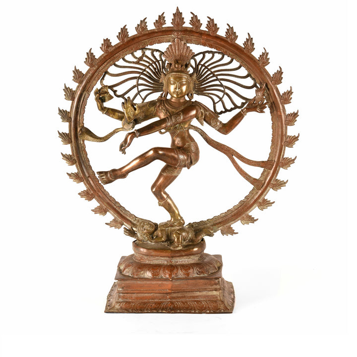 Bronze Shiva Nataraj Statue From South India - Early 20thC | Indigo Antiques
