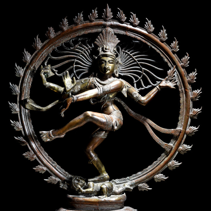 Bronze Shiva Nataraj Statue From South India - Early 20thC | Indigo Antiques