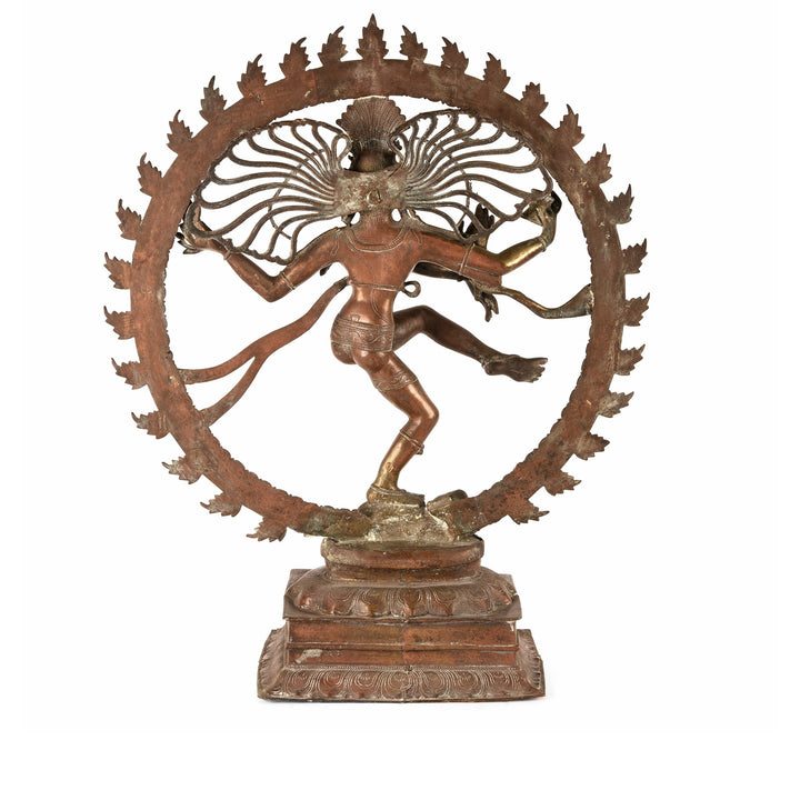 Bronze Shiva Nataraj Statue From South India - Early 20thC | Indigo Antiques