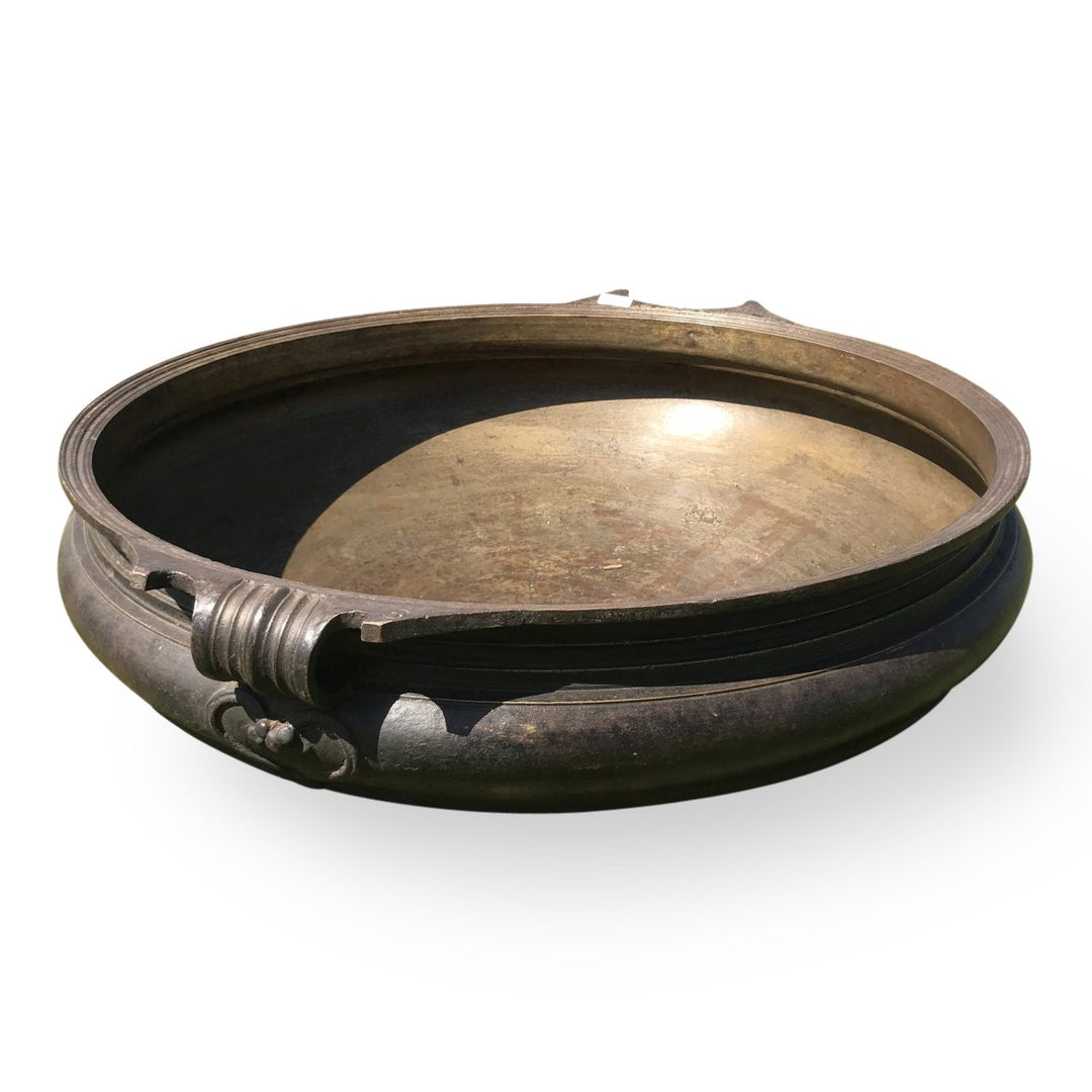 Bronze "Urli" Cauldron From South India - Late 19thC | Indigo Oriental Antiques