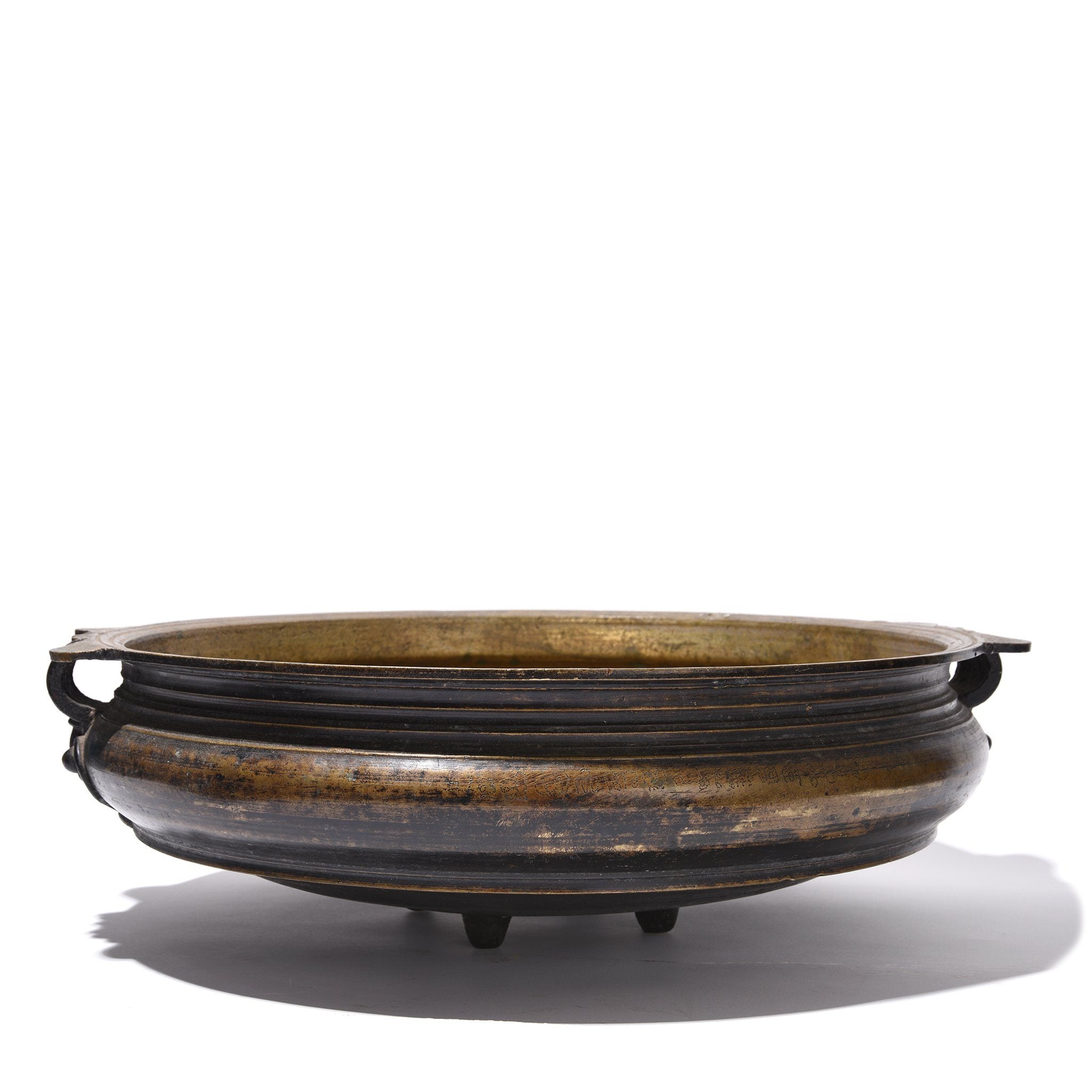 Bronze Urli from South India - Late 19thC Bronze Urli from South India - Late 19thC