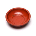 Burmese Red Lacquer Teak Bowl - Ca 1920