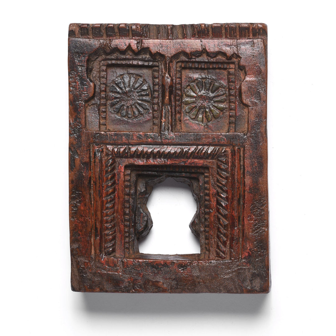 Carved Indian Votive Panel From Andra Pradesh - Ca 1900 | Indigo Antiques