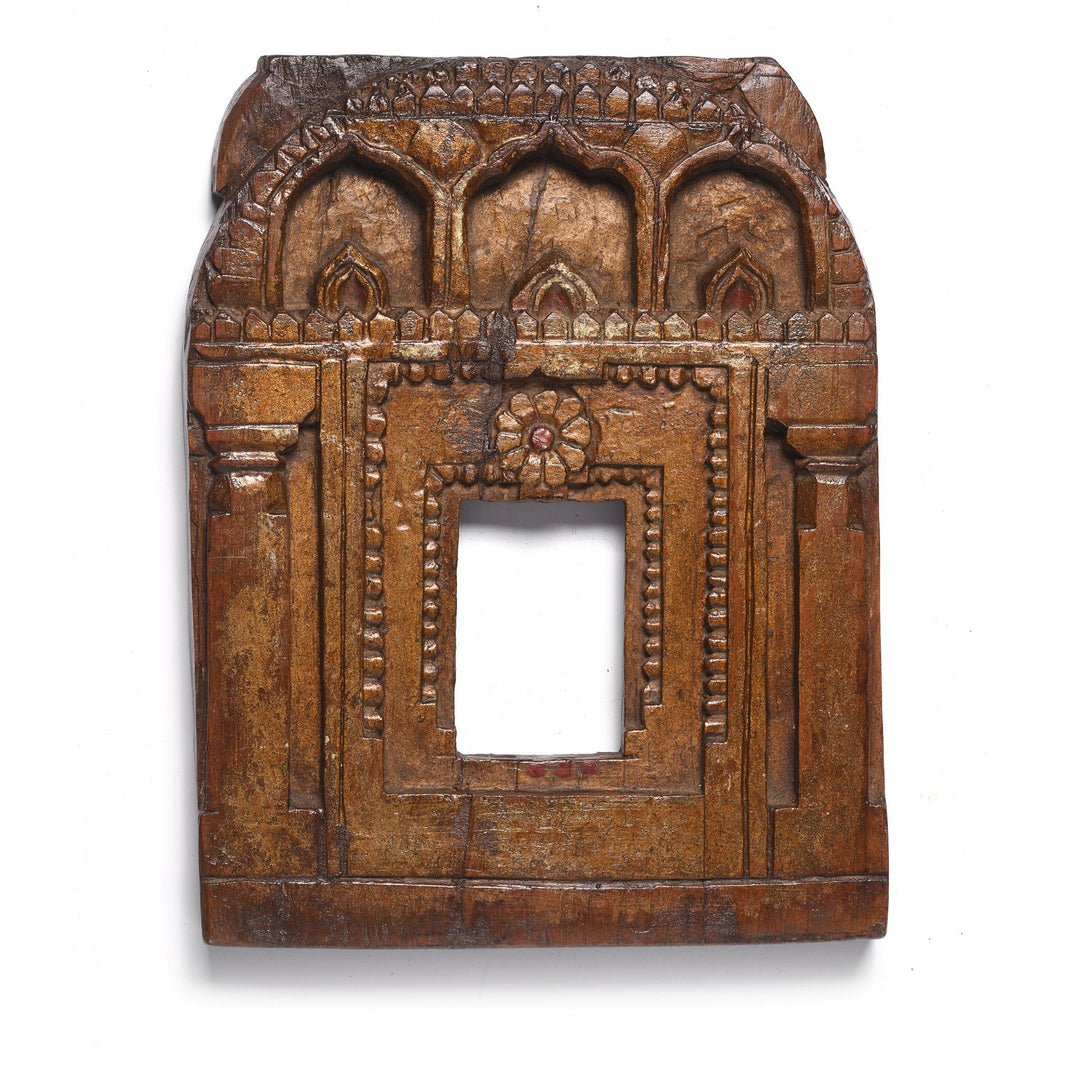 Carved Indian Votive Panel From Andra Pradesh - Ca 1900 | Indigo Antiques