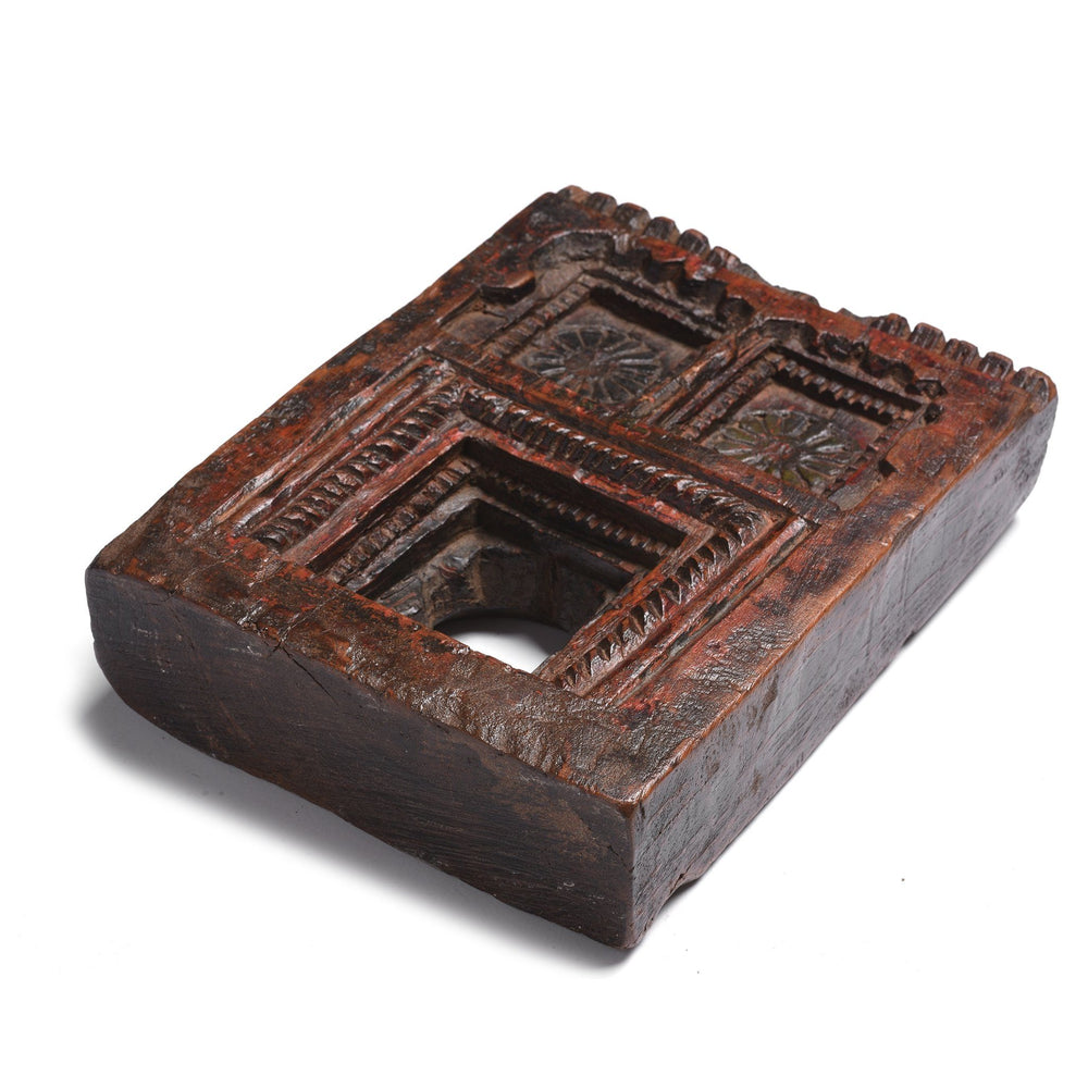 Carved Indian Votive Panel From Andra Pradesh - Ca 1900 | Indigo Antiques