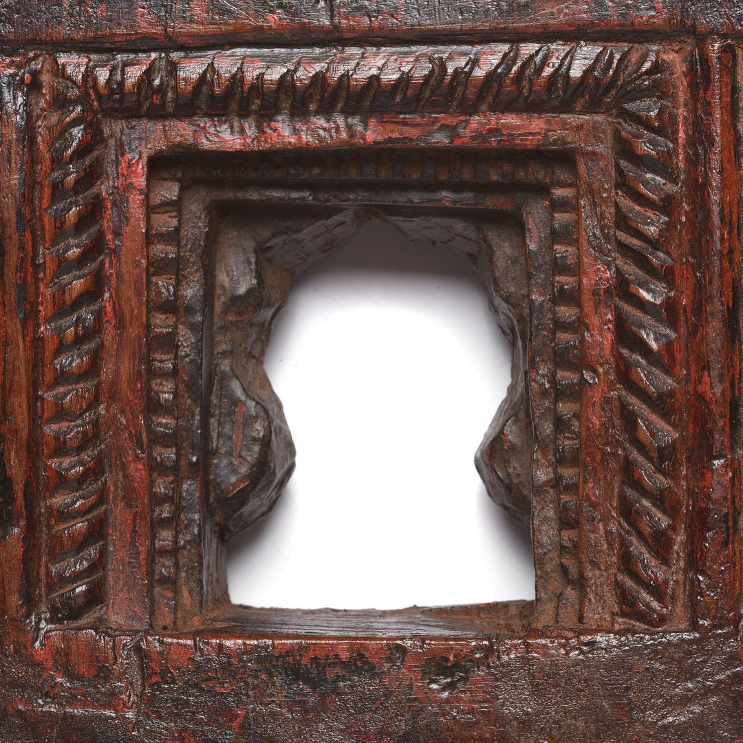 Carved Indian Votive Panel From Andra Pradesh - Ca 1900 | Indigo Antiques