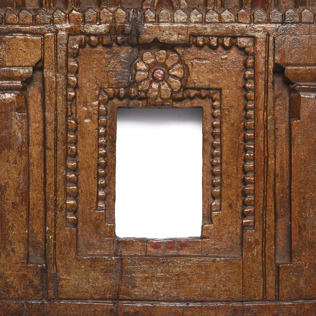 Carved Indian Votive Panel From Andra Pradesh - Ca 1900 | Indigo Antiques