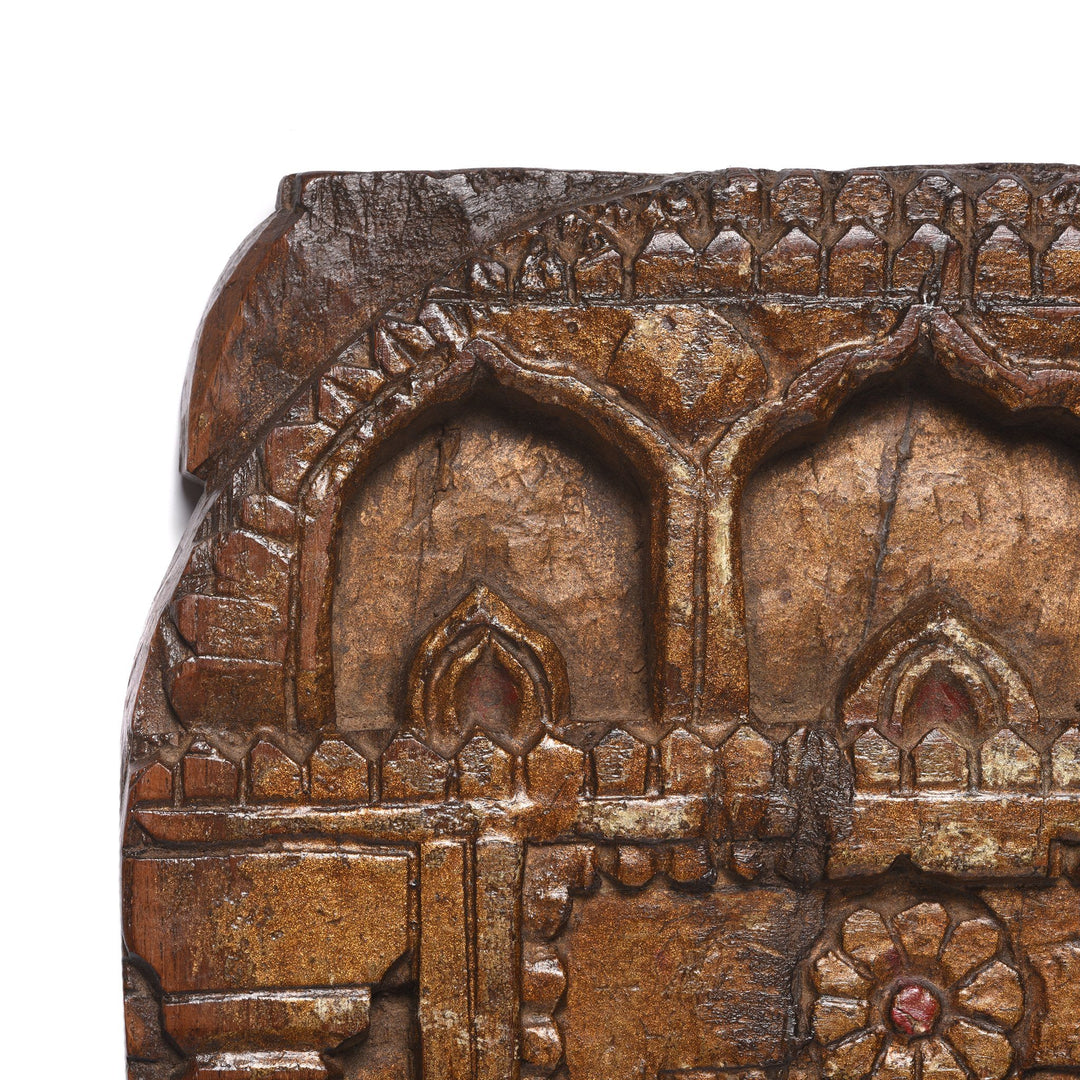 Carved Indian Votive Panel From Andra Pradesh - Ca 1900 | Indigo Antiques