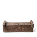 Carved Teak Harpa Box From Banswara - 19thC