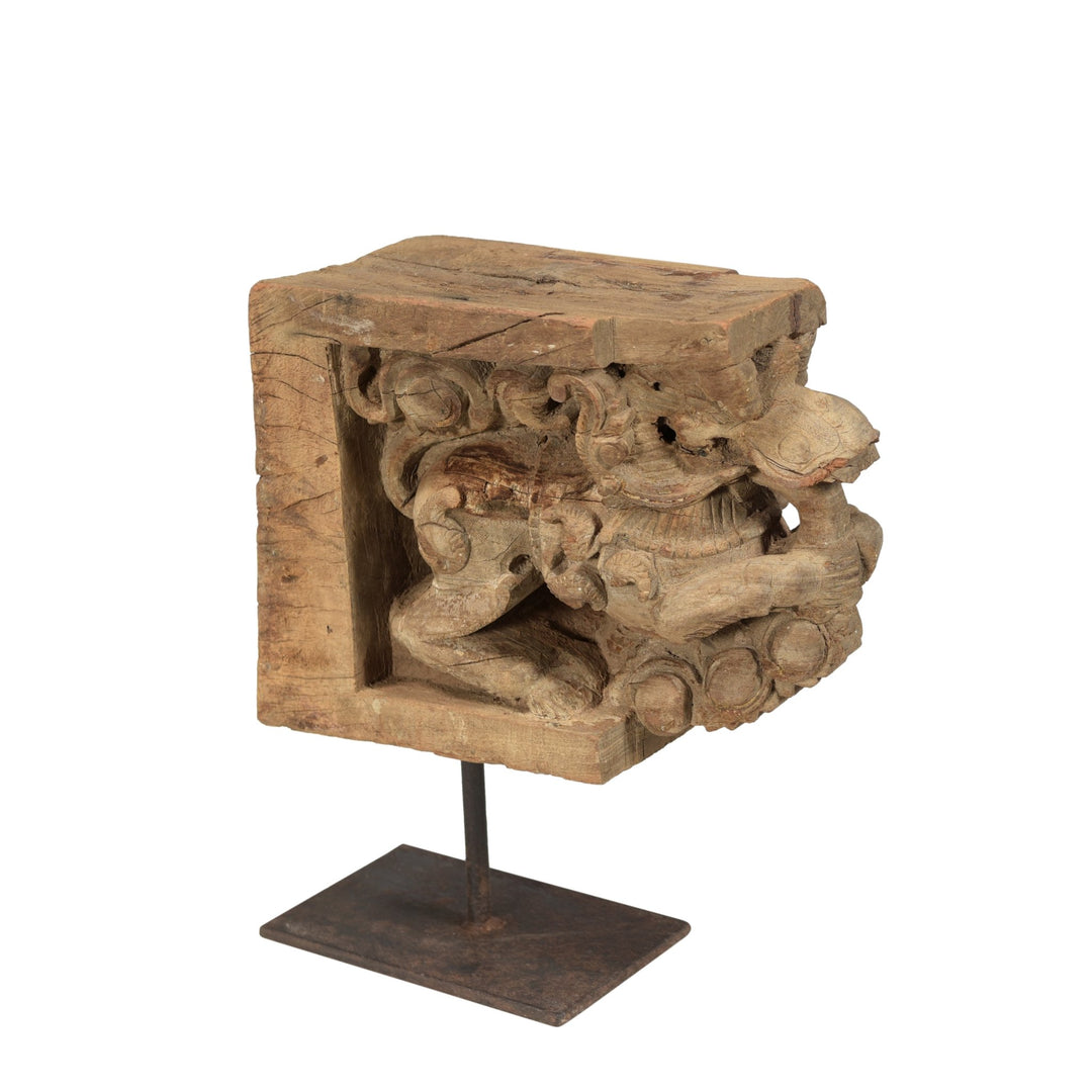 Chariot Carving From Tamil Nadu - 19thC | Indigo Oriental Antiques