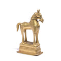 Early 19thC Bronze Horse from The Deccan