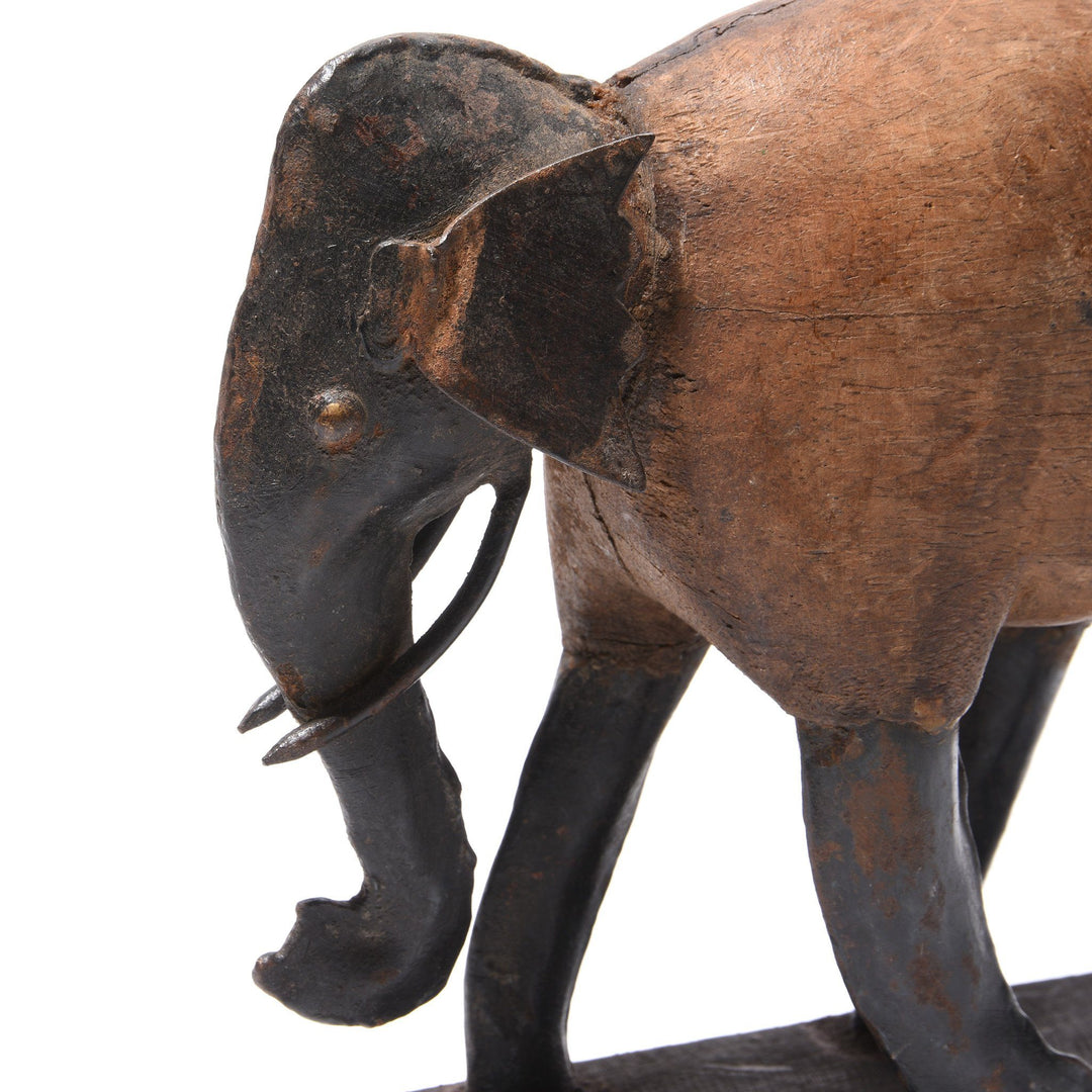 Indian Elephant Figurine From Rajasthan | Indigo Antiques