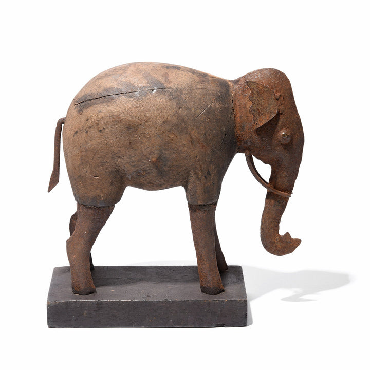 Indian Elephant Figurine From Rajasthan | Indigo Antiques