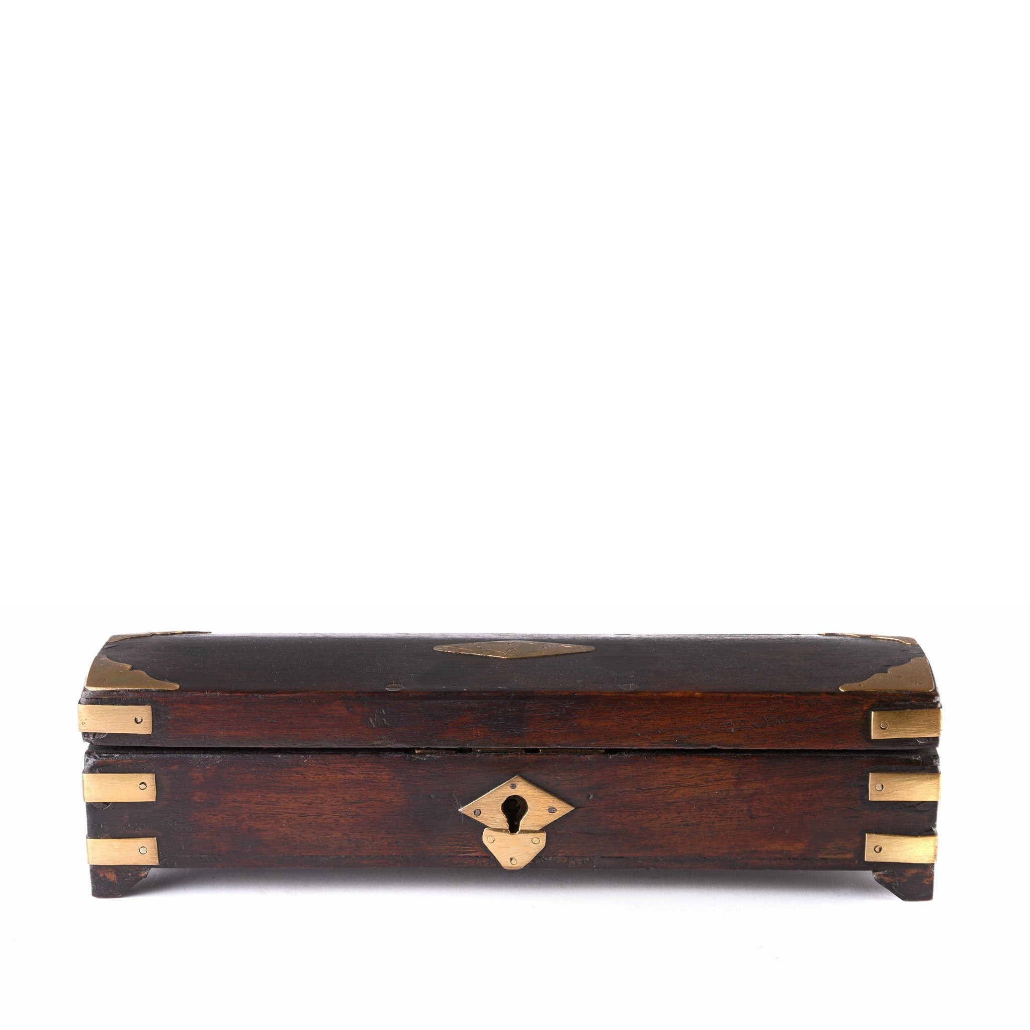 Indian Rosewood Box - Ca 85 yrs old | Indigo Oriental Antiques