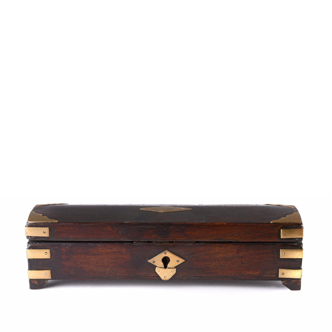 Indian Rosewood Box - Ca 85 yrs old | Indigo Oriental Antiques
