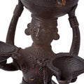 Lakshmi Riding an Elephant Oil Lamp - Early 19thC