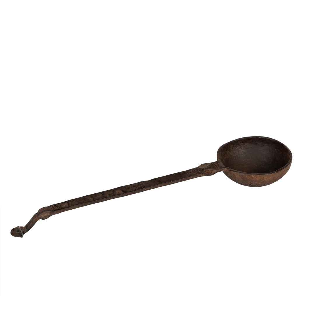 Lamp Spoon "Cruzie" From Rajasthan - 19thC | Indigo Oriental Antiques