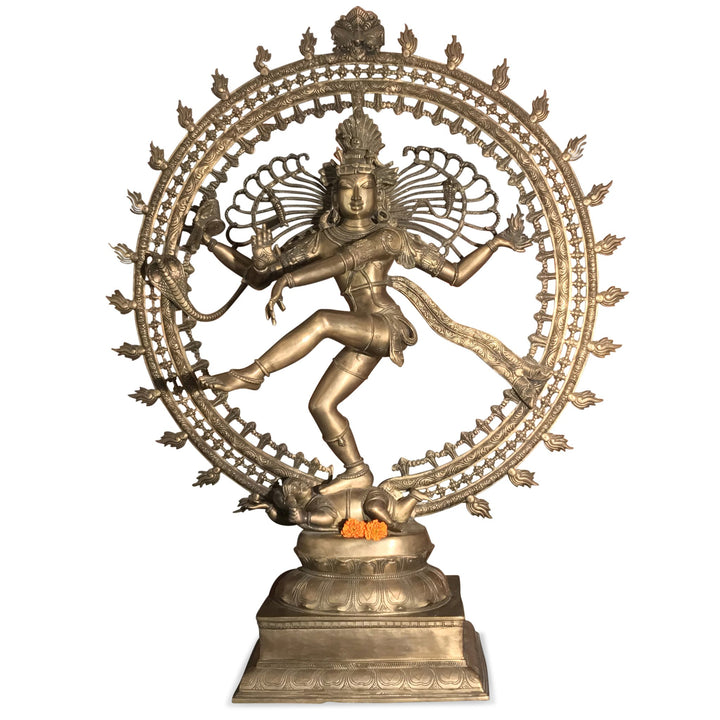 Bronze Dancing Shiva Nataraj From South India | Indigo Oriental Antiques