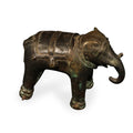 Lost Wax Brass Elephant from Andhra Pradesh - 19thC