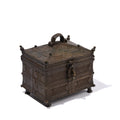 Old Brass Dhokra Money Box From Orissa - Late 19thC