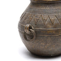 Old Brass Dhokra Rice Measure From Sundergarh, Orissa - Early 20thC