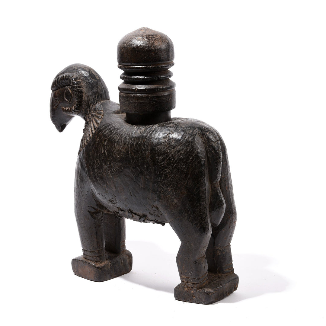 Old Carved Indian Juicer Ram Figure From Banswara - 19thC | Indigo Antiques