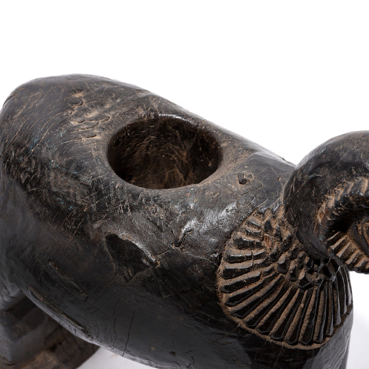 Old Carved Indian Juicer Ram Figure From Banswara - 19thC | Indigo Antiques